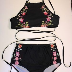 High Waisted Swim Suit